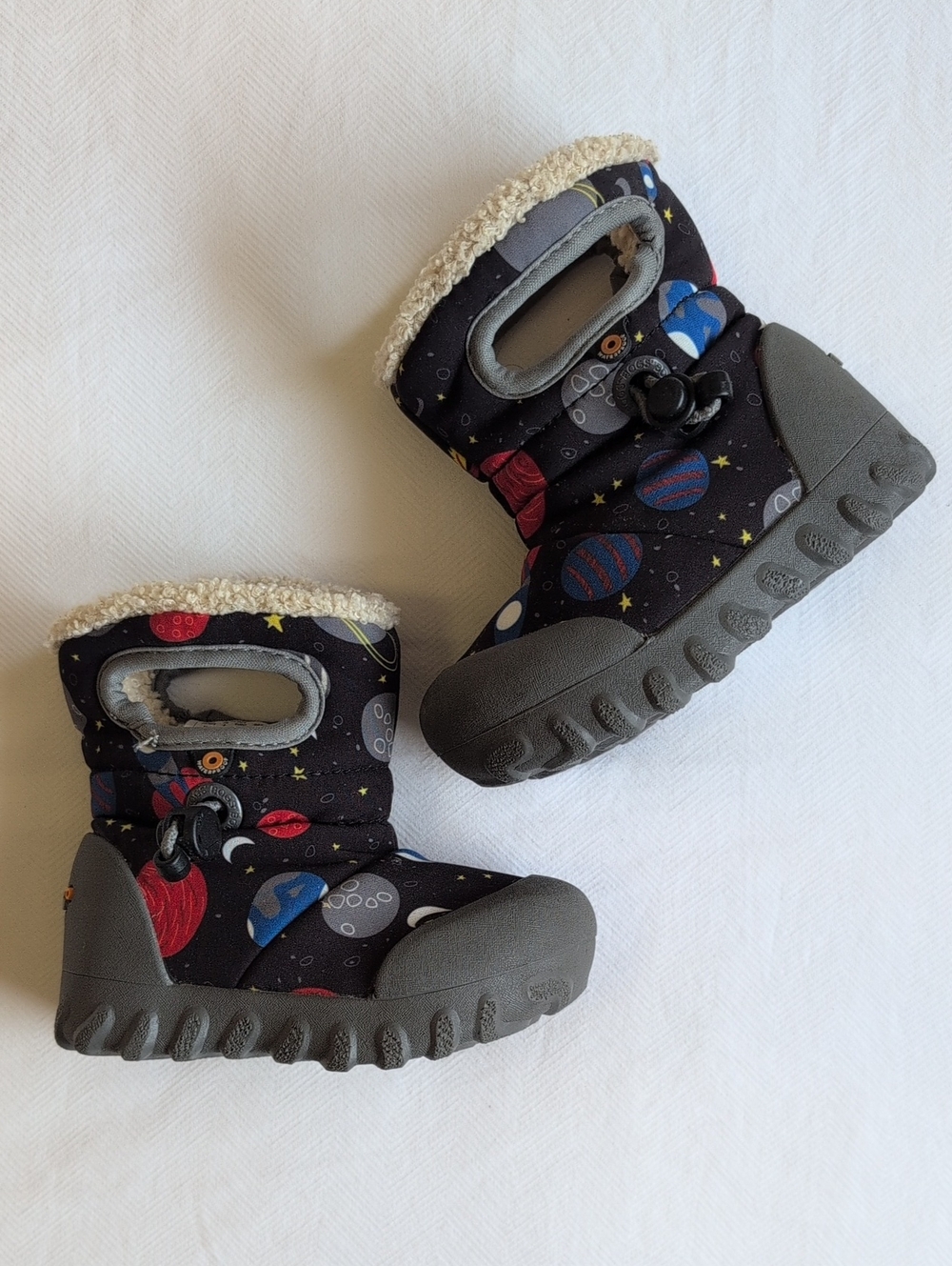 Bogs Toddler B-Moc Outer Space Planet Waterproof Insulated Snow Boots Size 5
